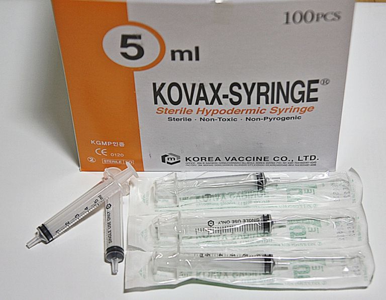 일회용 syringe(한국백신)